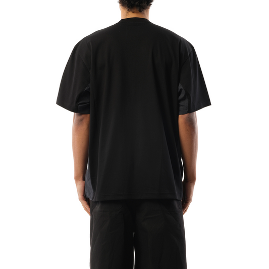 Cotton x Nylon T-Shirt in Black