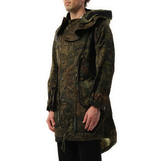 Podium Dollar Coat in Khaki