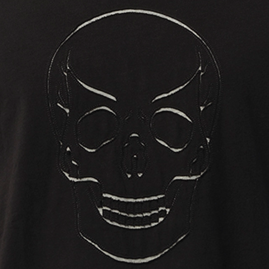 Skull T-Shirt in Black