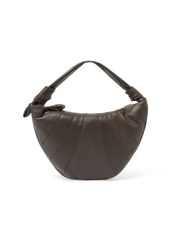 Lemaire Fortune Croissant Bag in Mink
