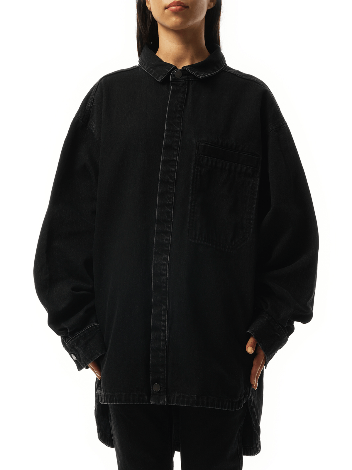 Entire Studios Herculean Shirt in Magnetite