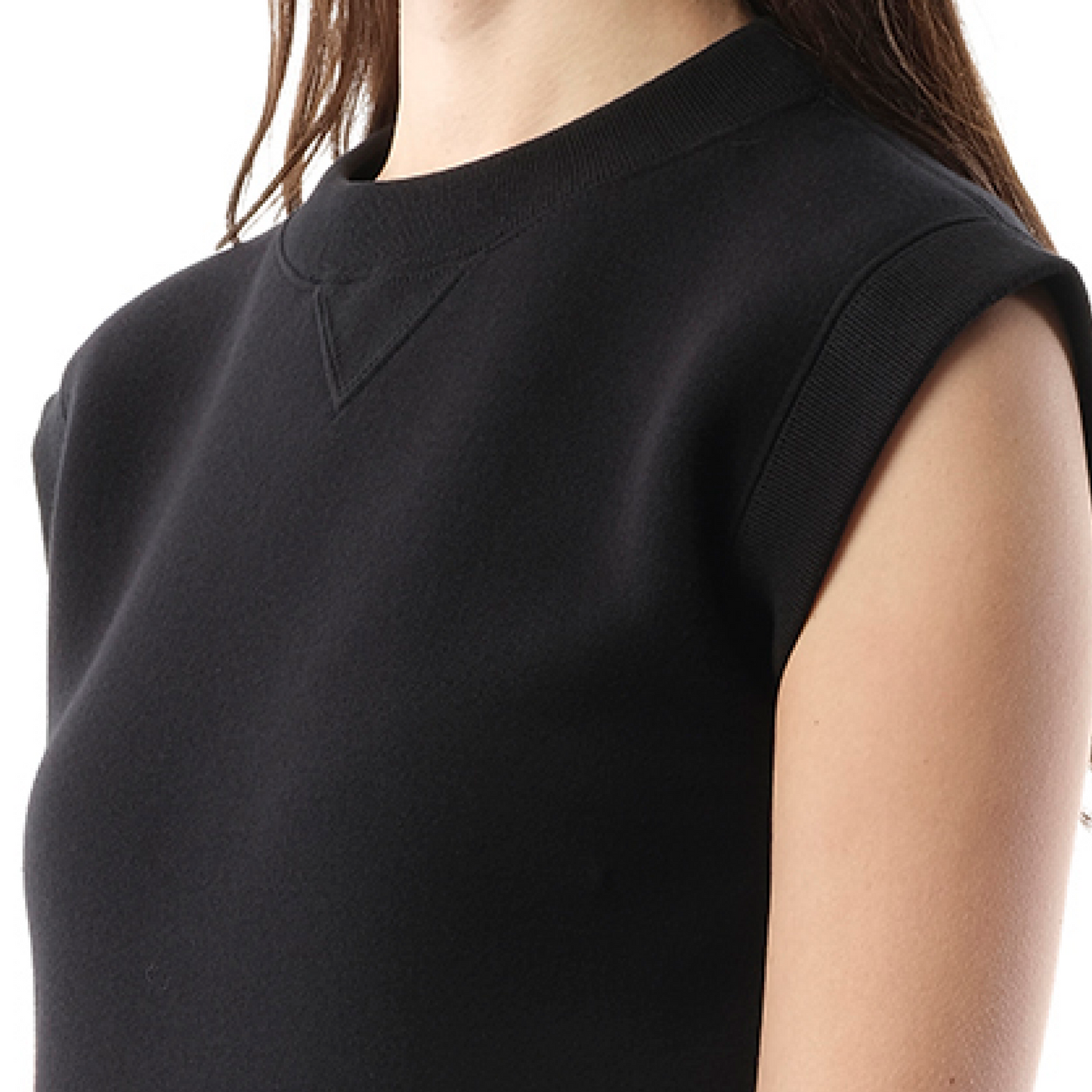 Sponge Sweat Dress in Black