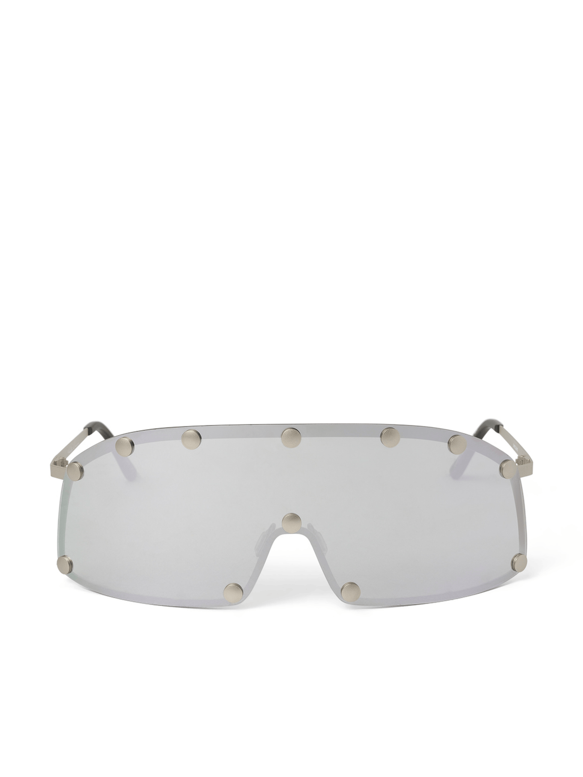 Rick Owens Shielding Sunglasses in Silver