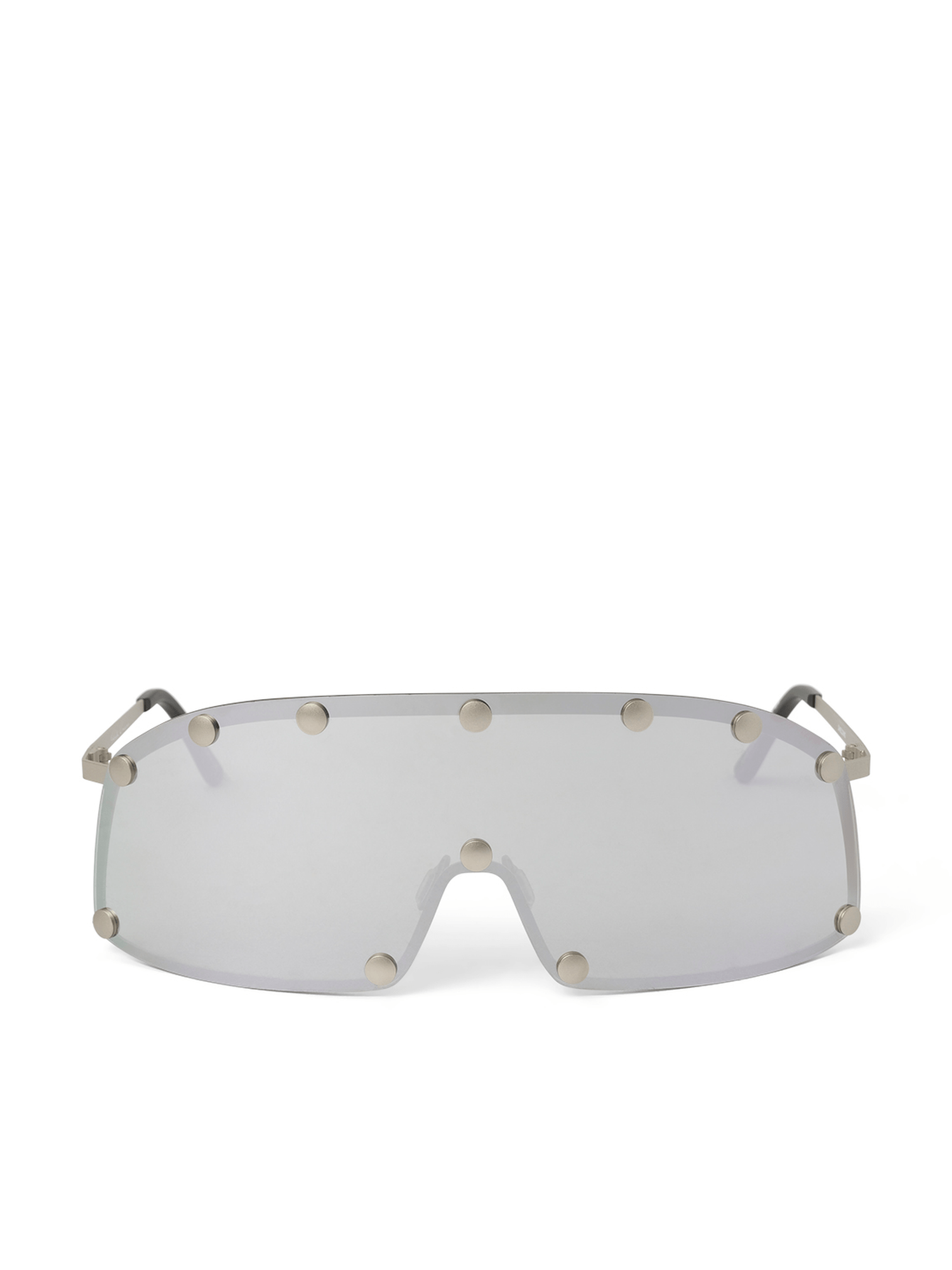 Rick Owens Shielding Sunglasses in Silver
