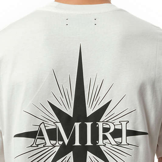 Amiri Starburst T-Shirt in Ivory