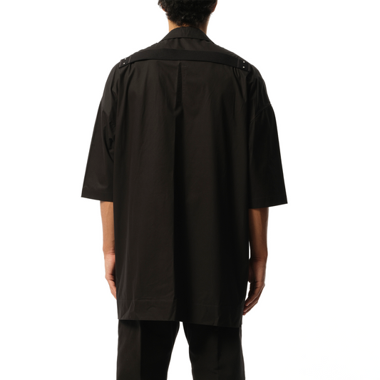 Magnum Tommy Short Sleeve Shirt in Black