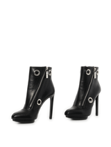 Low Boots in Black Back View | ALEXANDER MCQUEEN