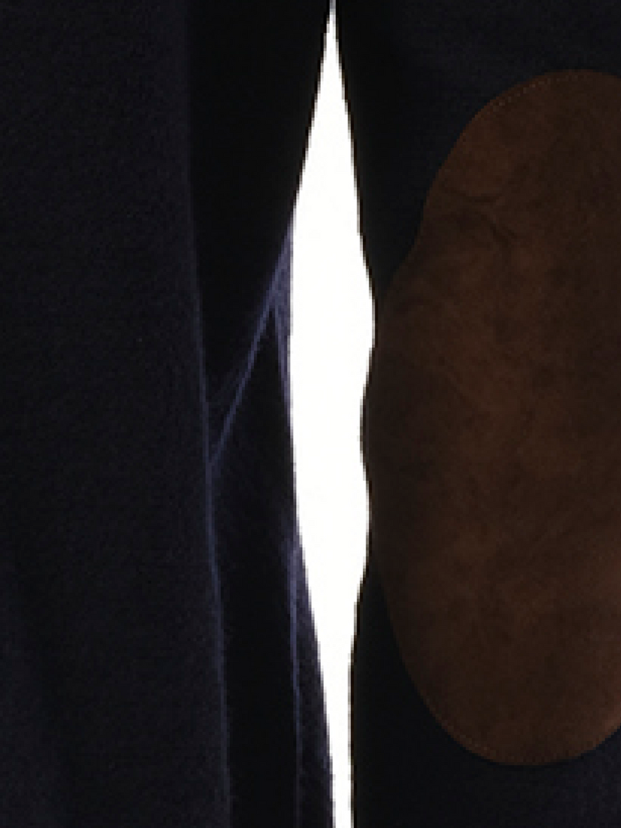 Maison Margiela Wool Cardigan in Dark Blue