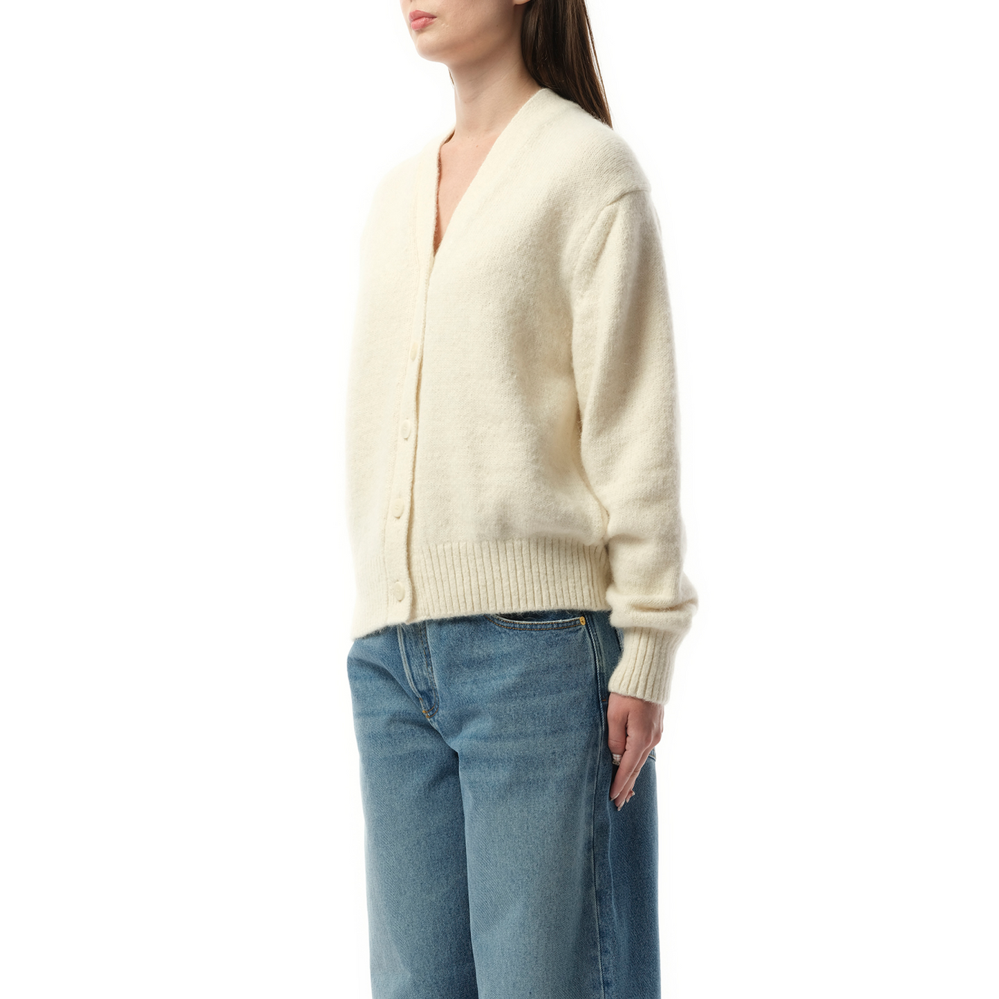 Le Cardigan Jacquemus in Light Beige