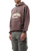 Represent Represent X Belstaff Flame Phoenix Hoodie in Plum