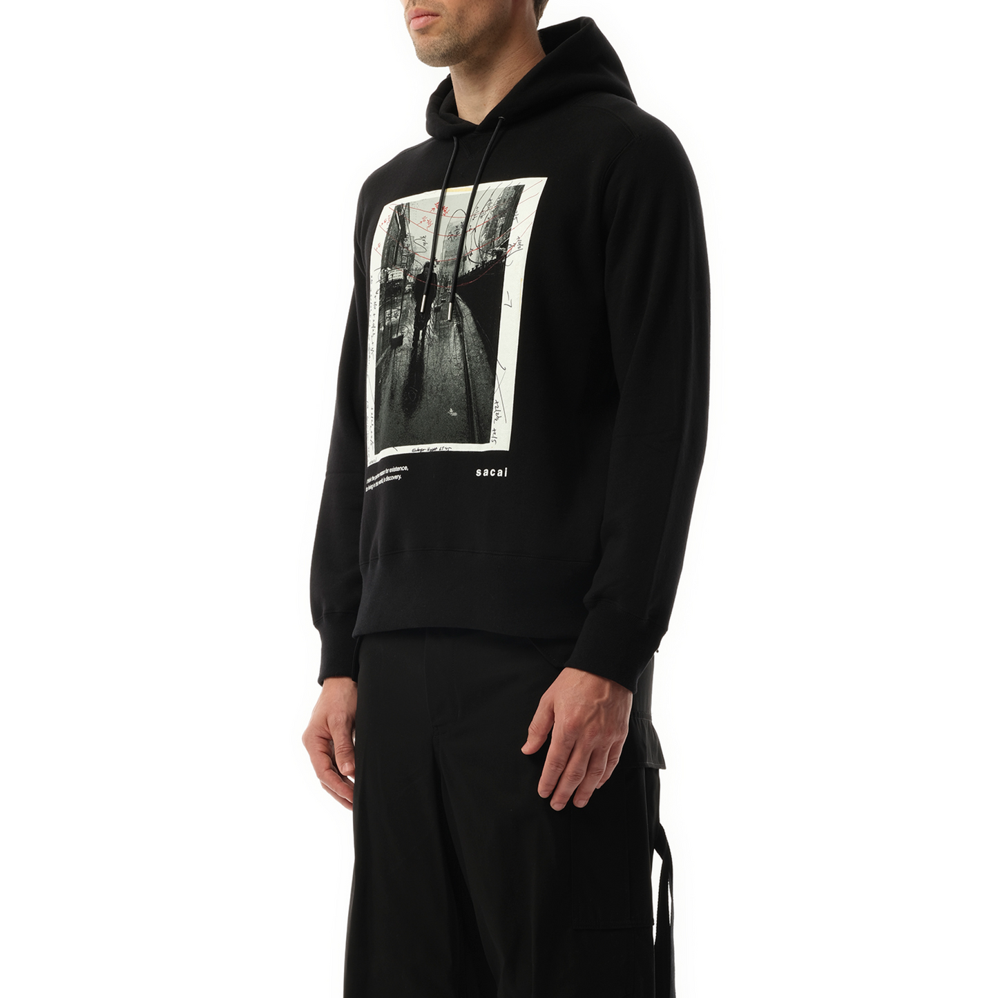 James Dean Photo Hoodie in Black