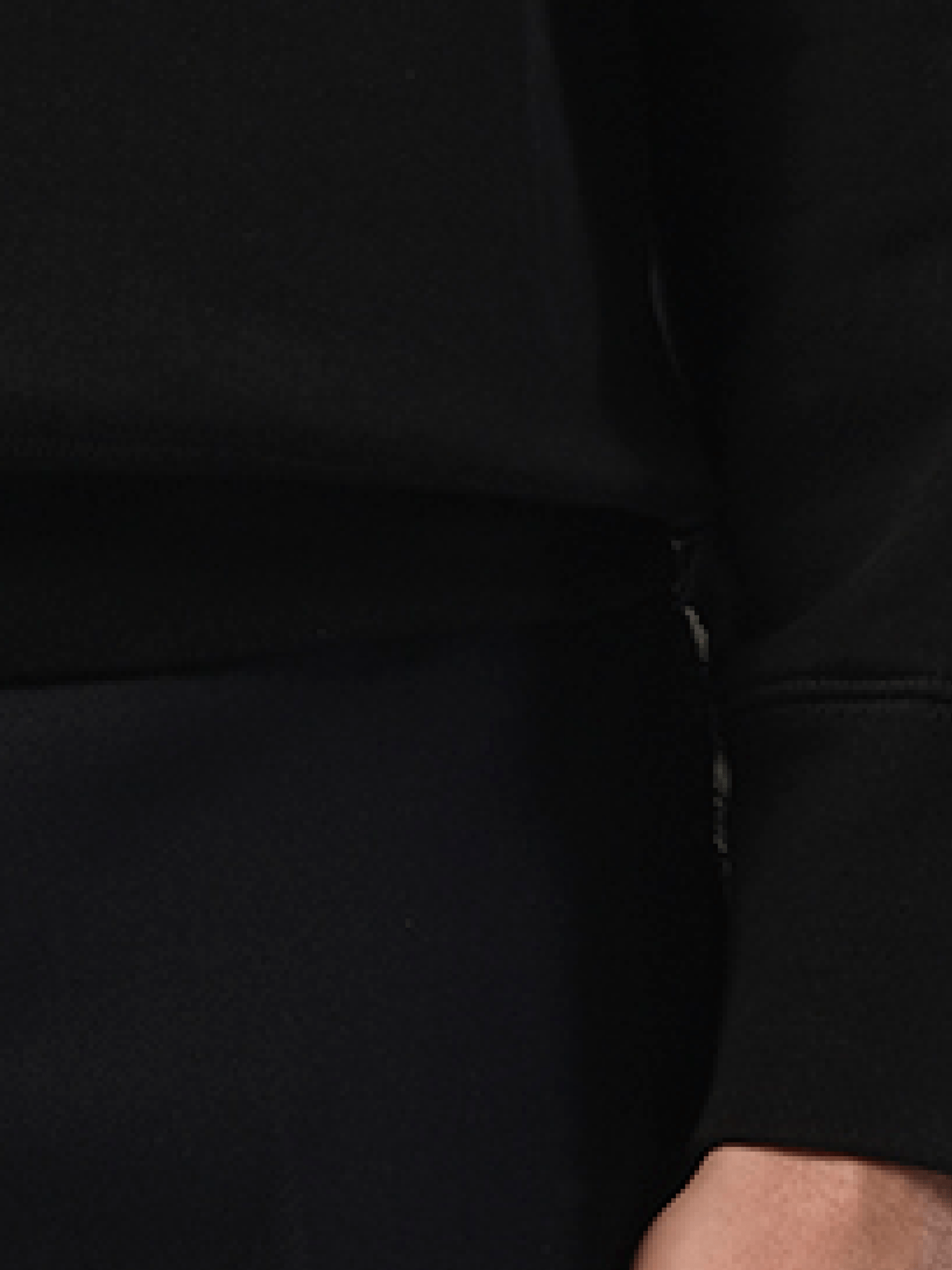 Skeleton Embroidered Sweatshirt in Black