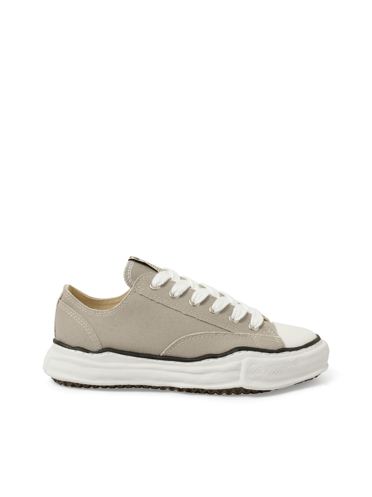 Peterson OG Sneaker in Gray Side View | MAISON MIHARA YASUHIRO