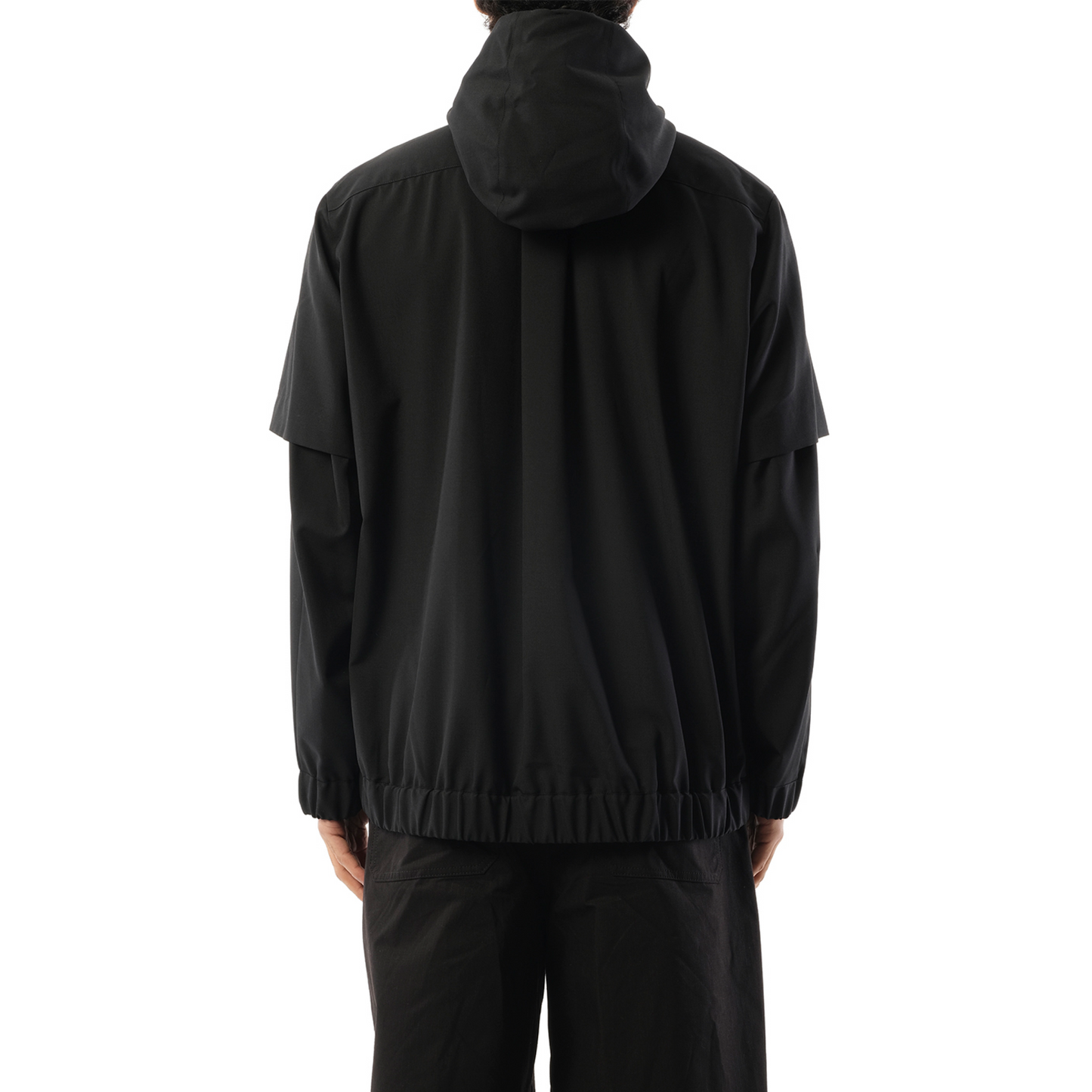 Suiting Hoodie in Black