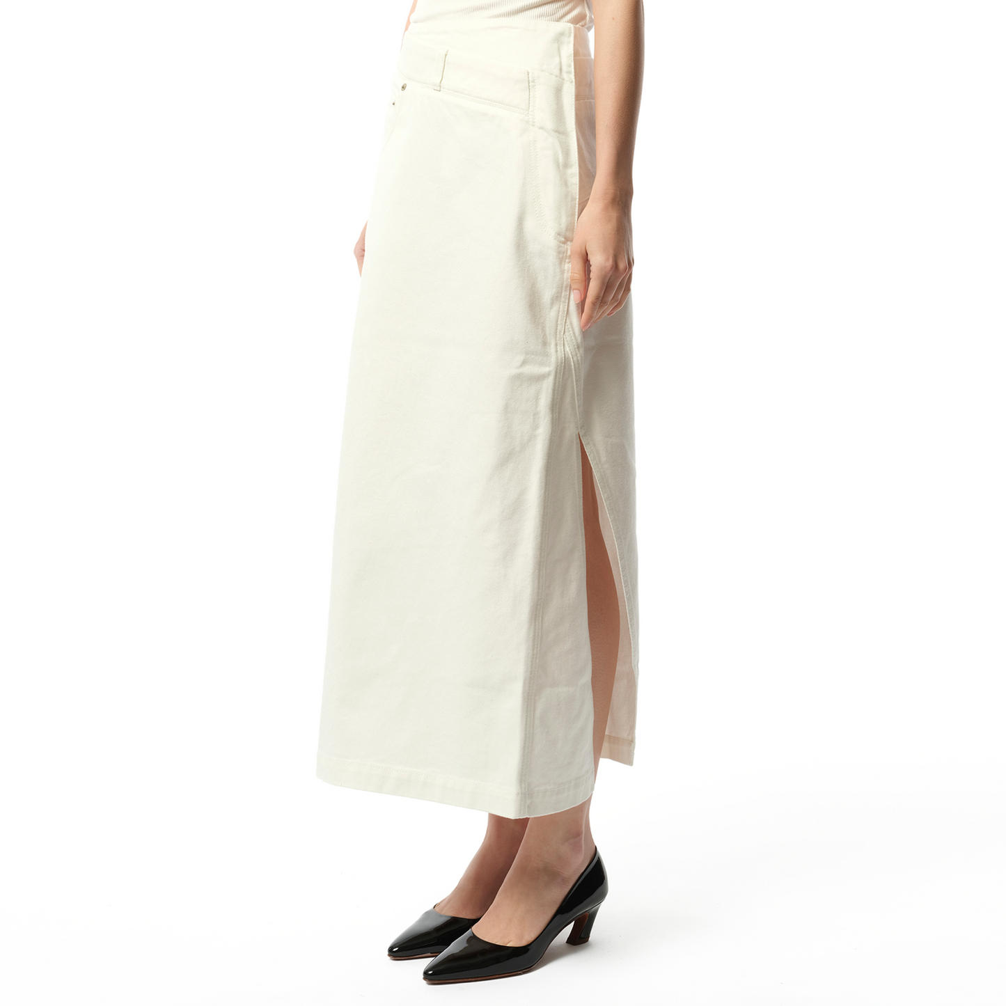 Deconstructed Skirt AF in White