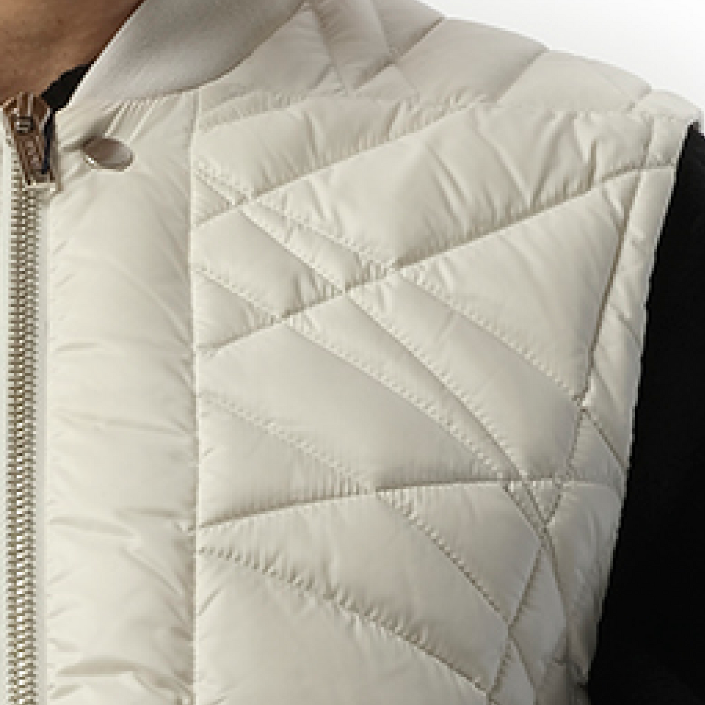 Rick Owens x Moncler Megapenta Flight Vest in Milk