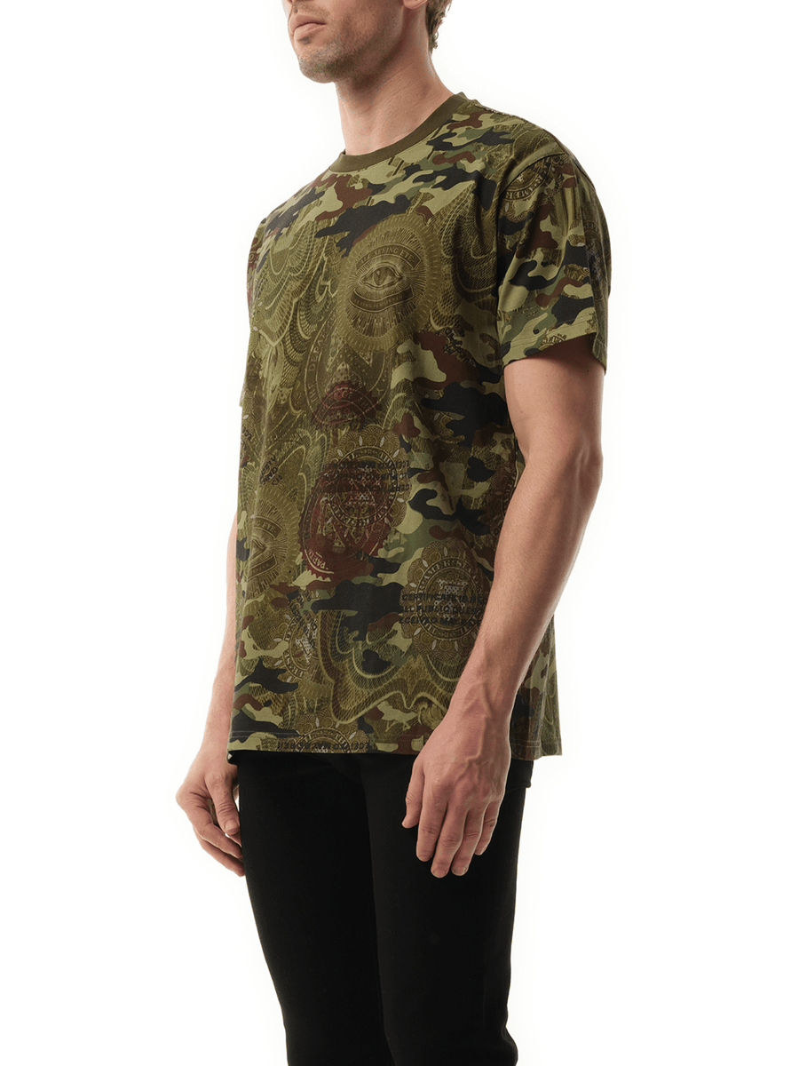 Podium Dollar T-Shirt in Khaki
