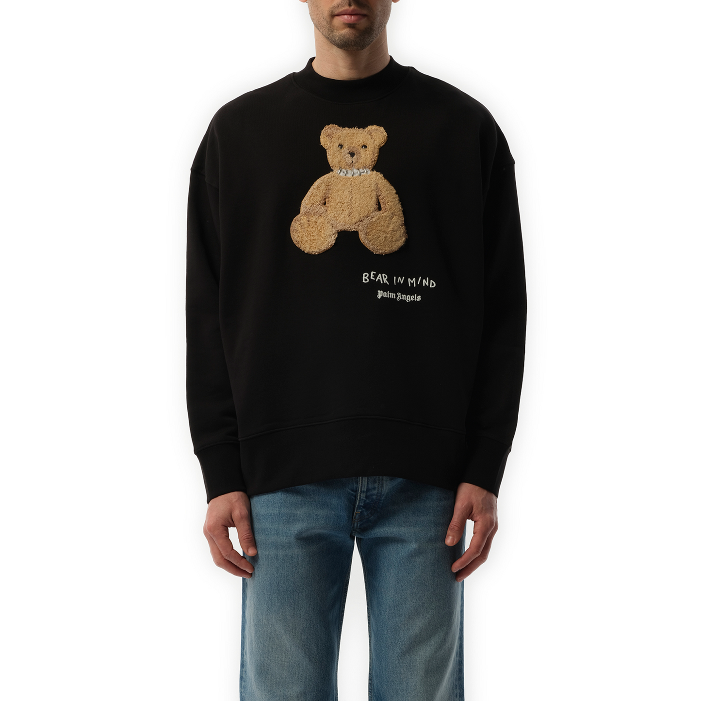 Bear in Mind Sweatshirt in Black/Brown