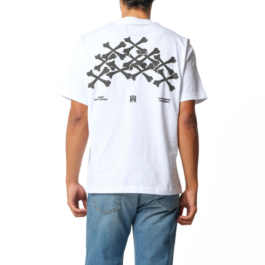 Bones Stacked T-Shirt in White