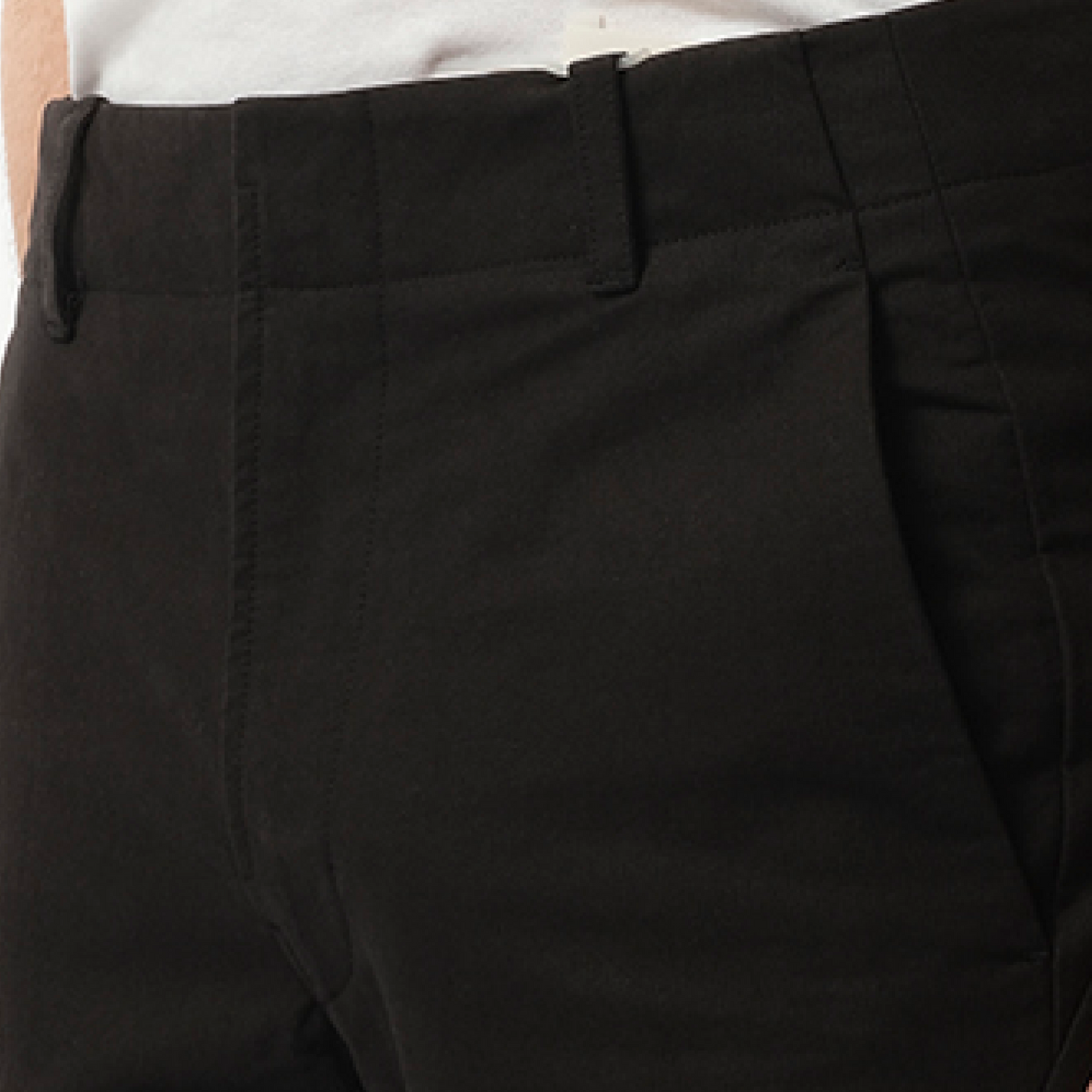 7.0 Trousers Center in Black