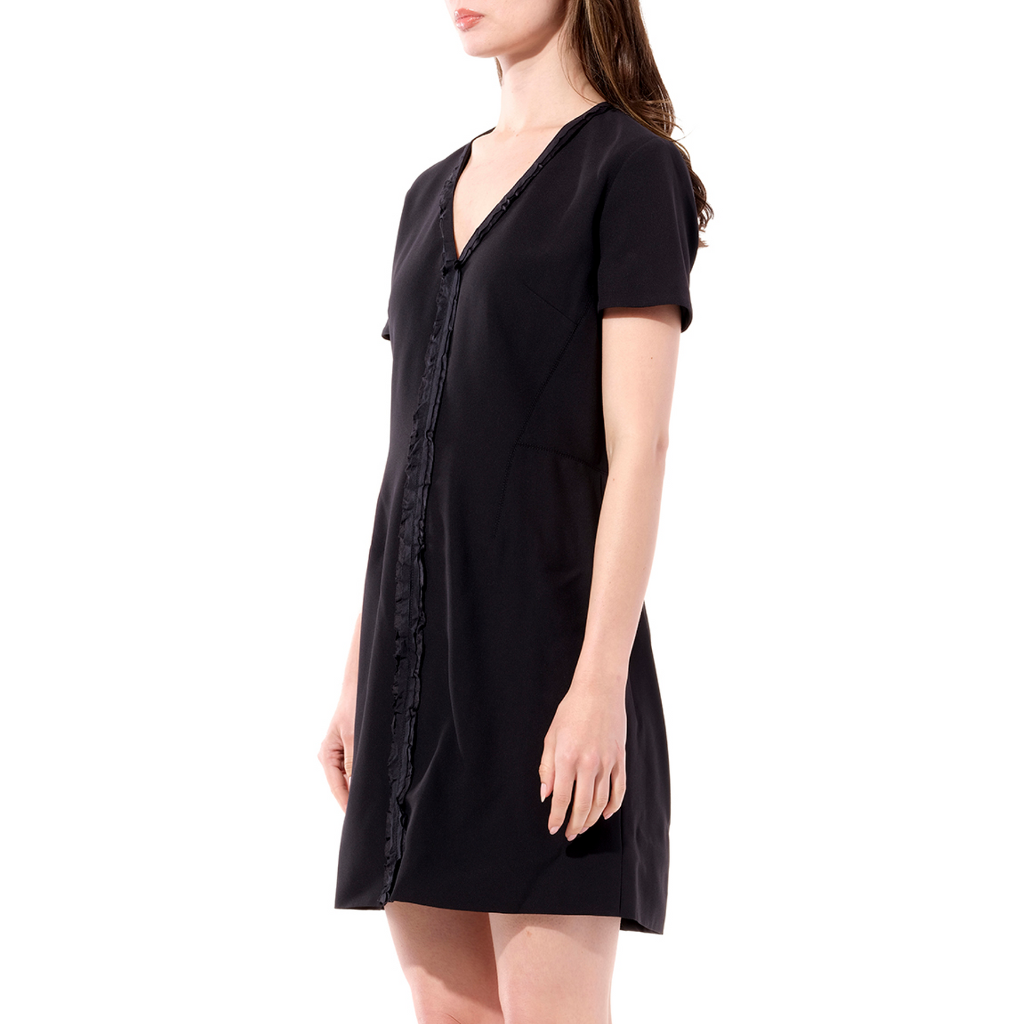 Inside Out Dress in Black