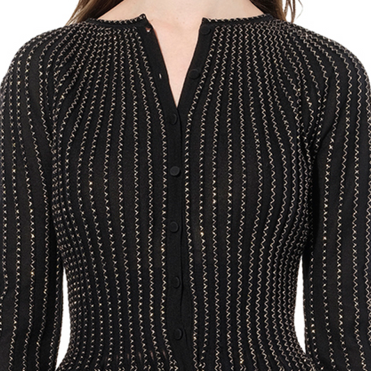 Alexander Mcqueen Cardigan in Black