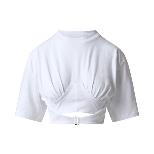 Le T-Shirt Caraco in White