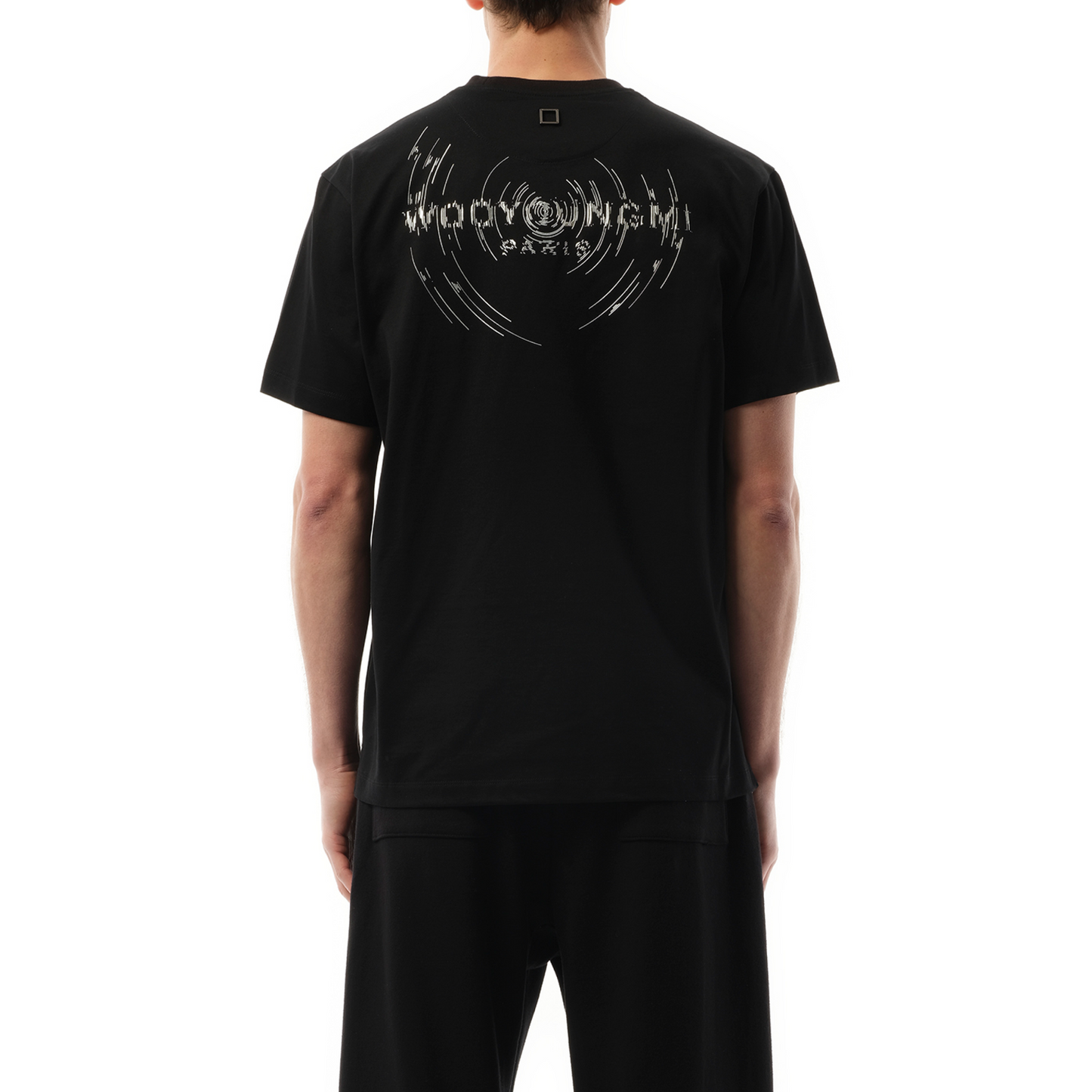 Abstract Logo T-Shirt in Black