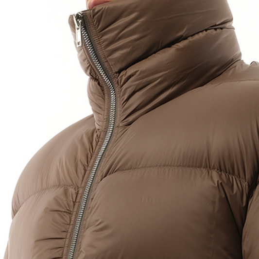 Turtle Down Jacket in Fawn