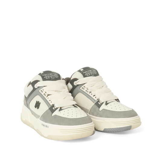 MA Quad Debossed Nubuck MA-1 Sneaker in Grey