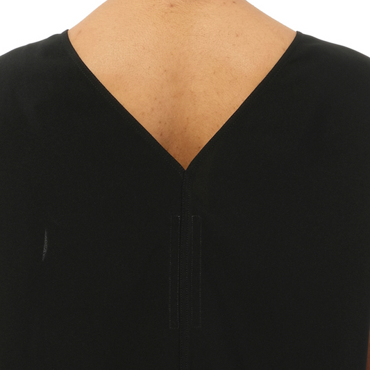 Dbl V Top in Black