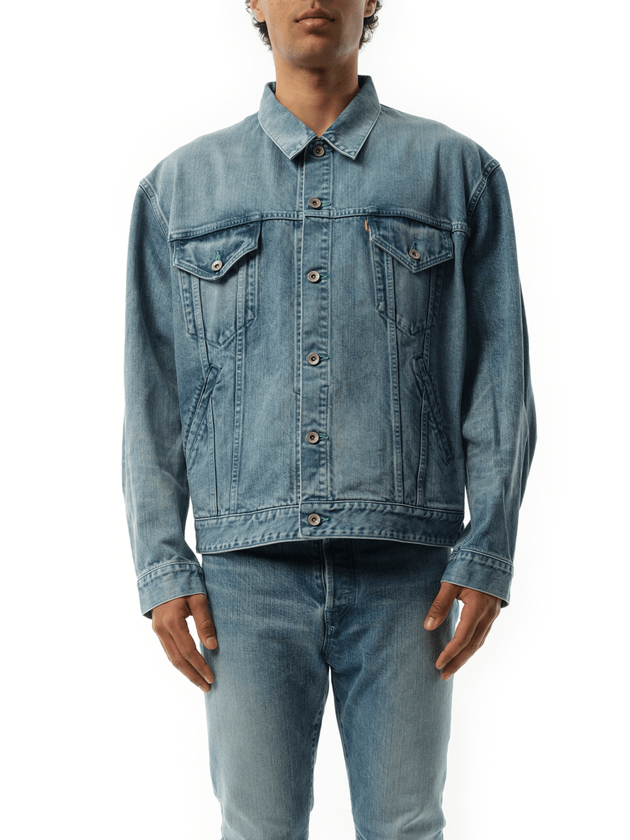 Care Denim Jacket in Indigo