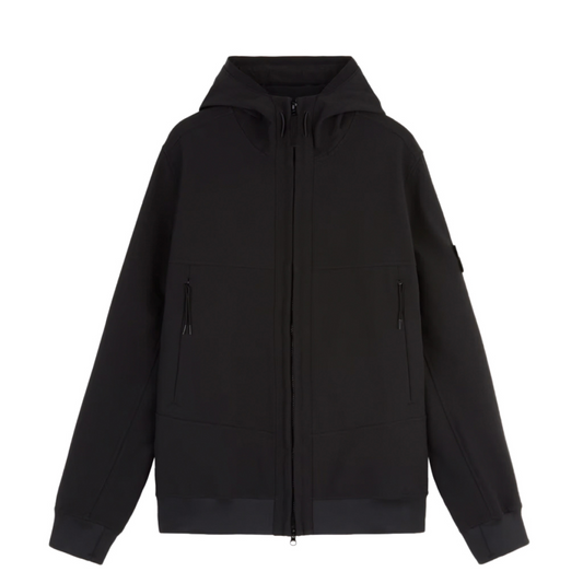 Soft Shell Light Jacket in Black