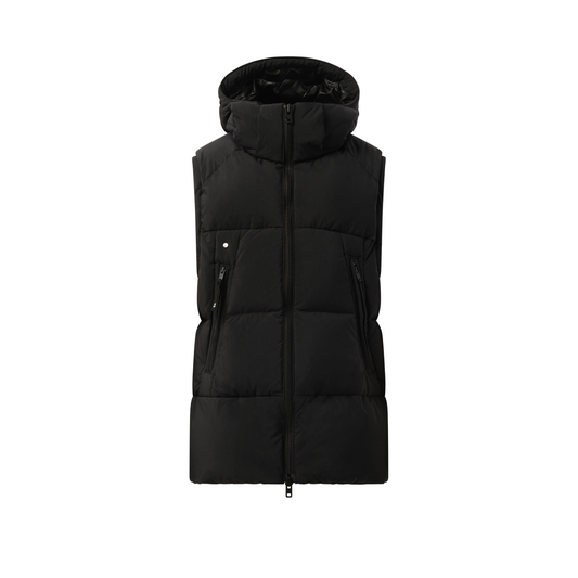 Puffer Vest in Black