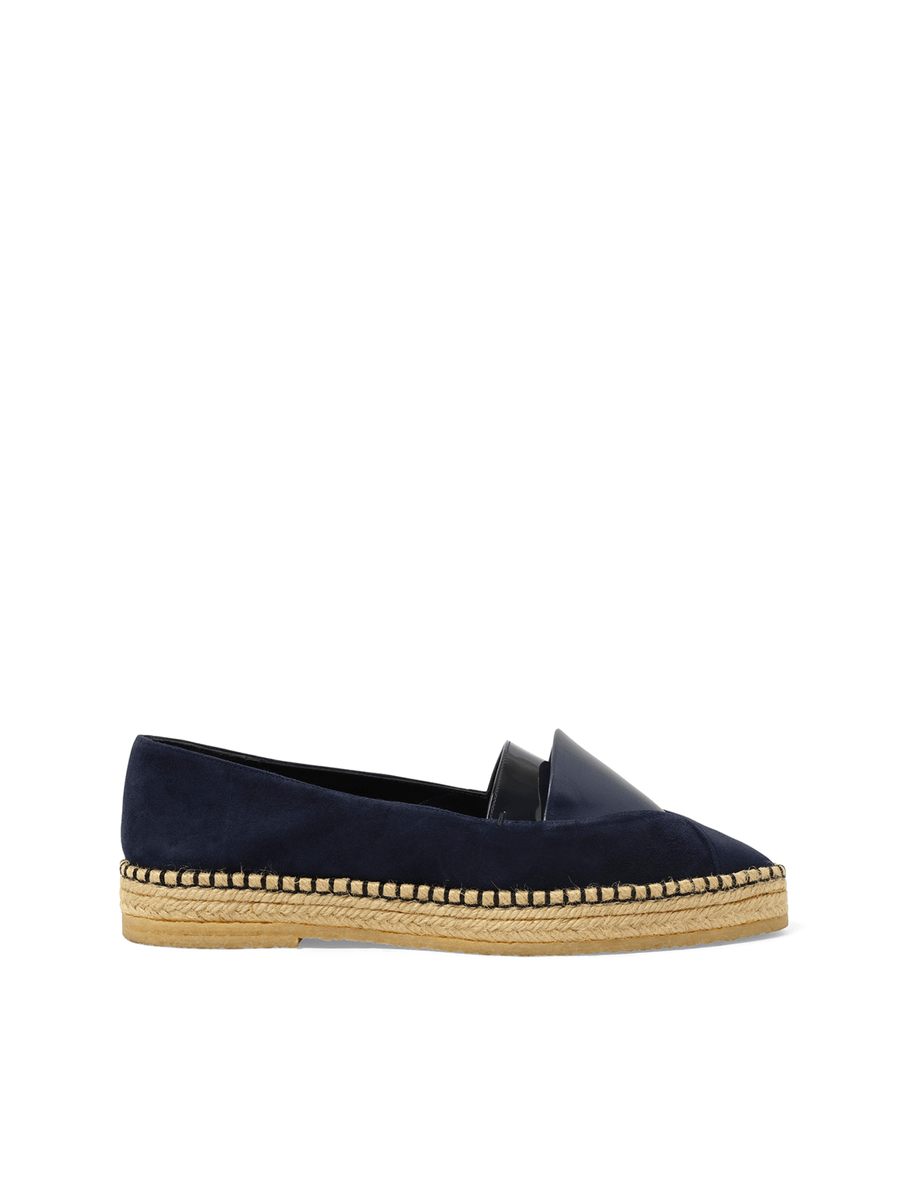 Espadrilles in Blue Side View | LANVIN