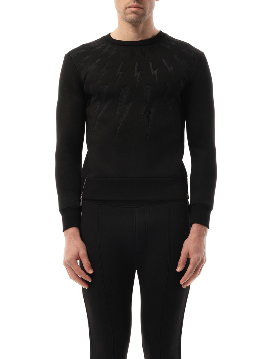 Sweatshirt in Black