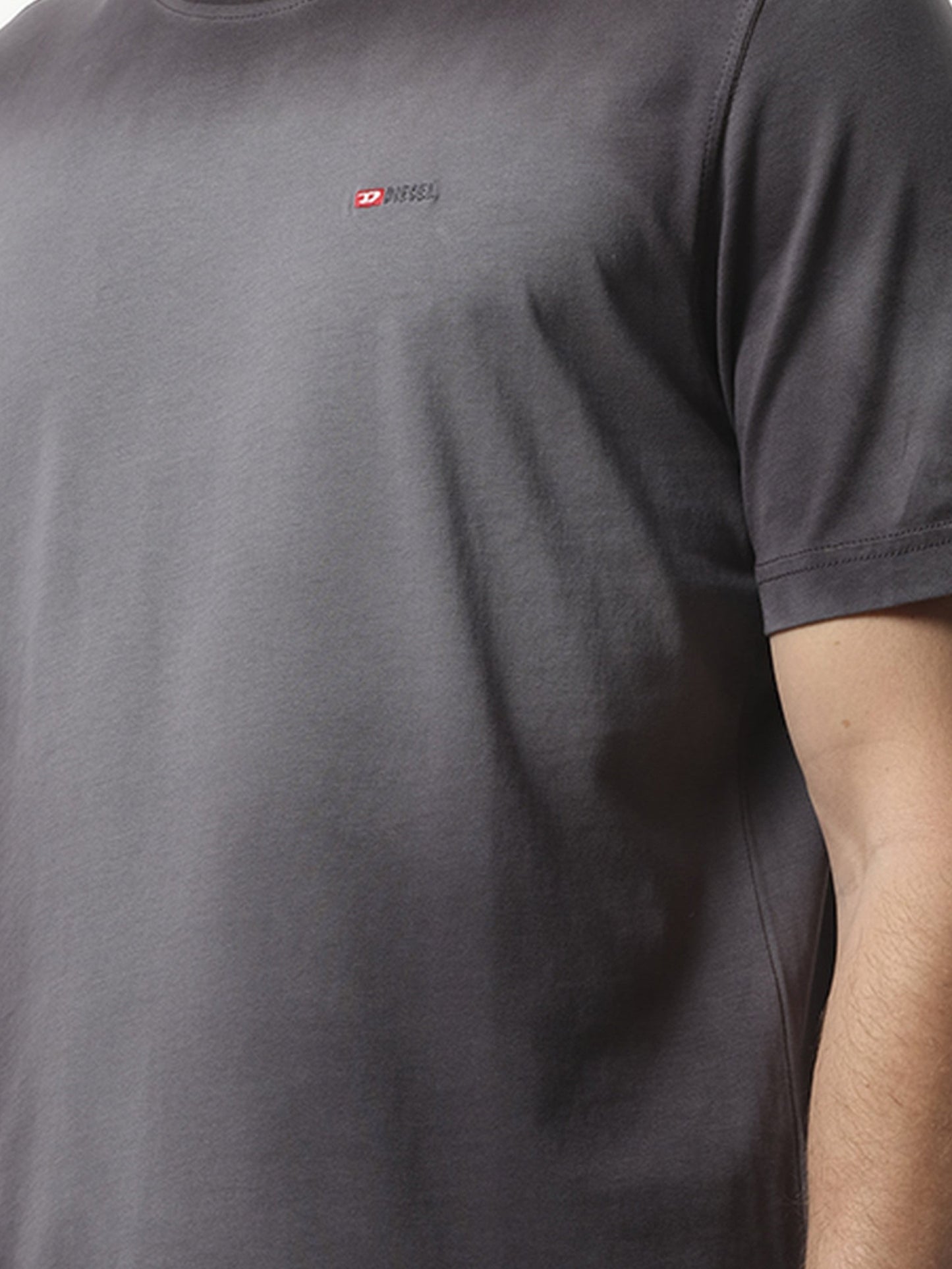 Diesel T-Adjust T-Shirt in Washed Black