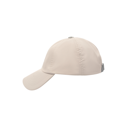 Classic Logo Cap in Beige/Off White