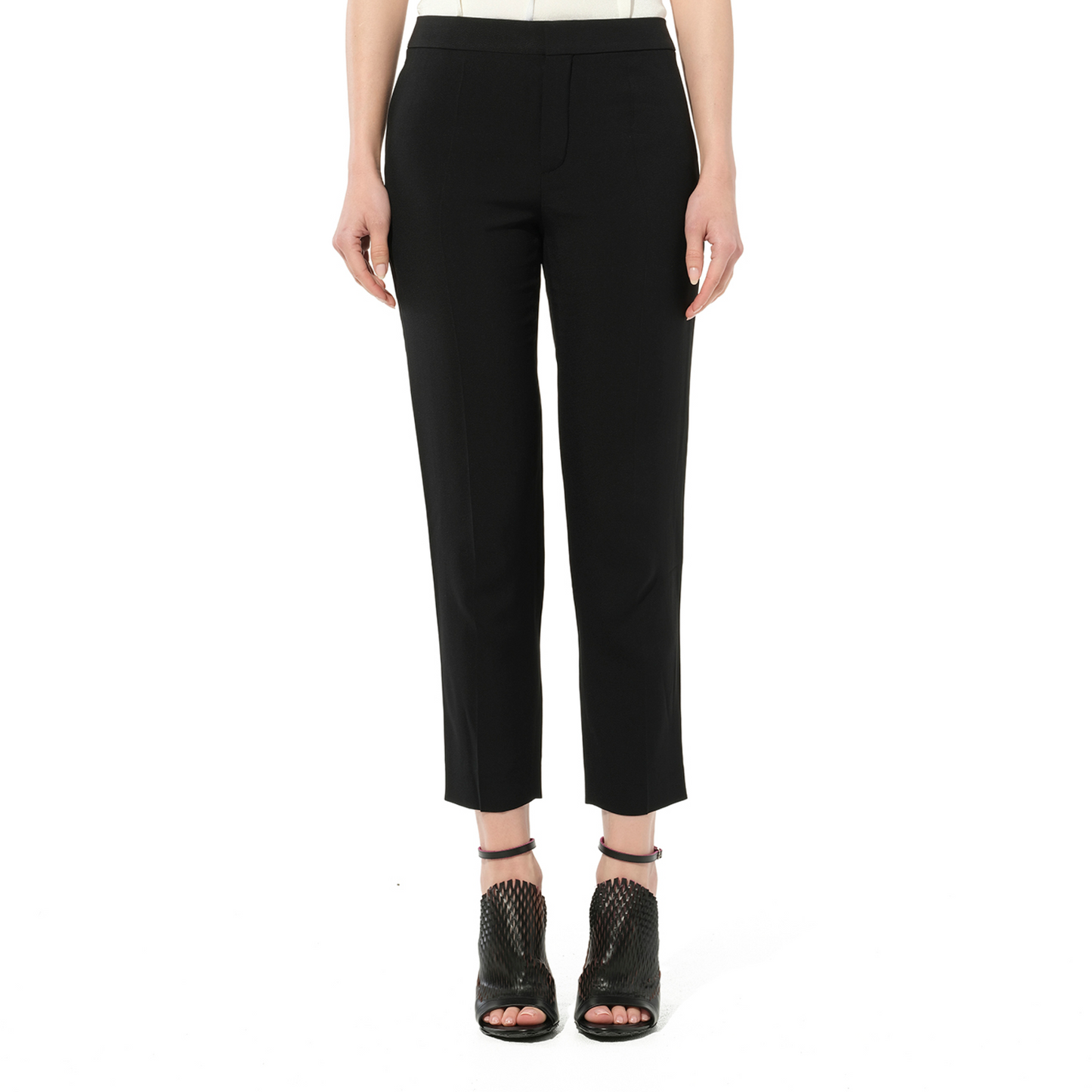 Chloe Pantalon Trousers in Black