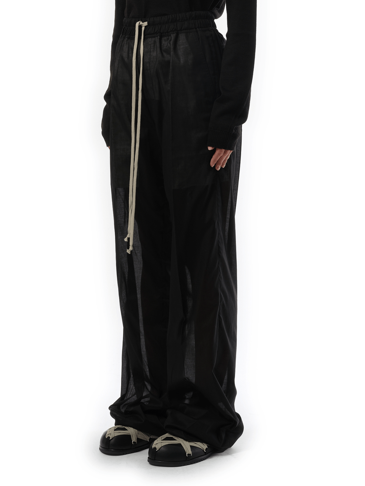 Rick Owens Dietrich Drawstring in Black