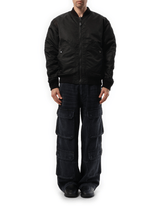 Diesel J-Held Bomber Jacket in Black