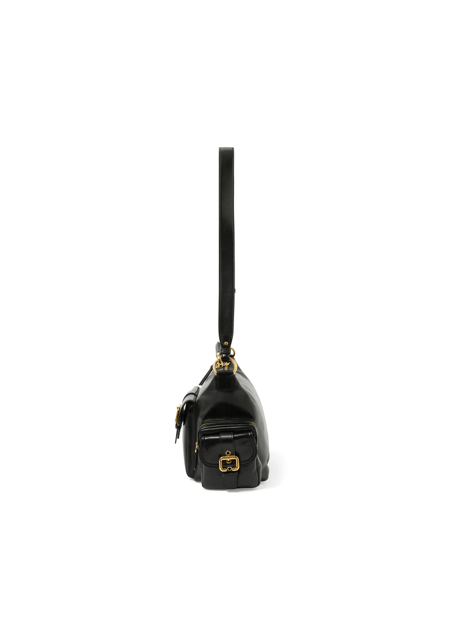 Chloe Medium Camera Bag in Black