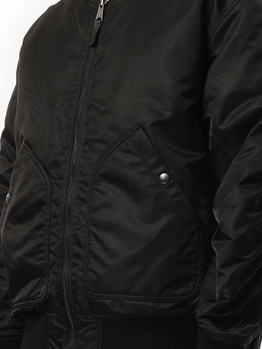 Diesel J-Held Bomber Jacket in Black