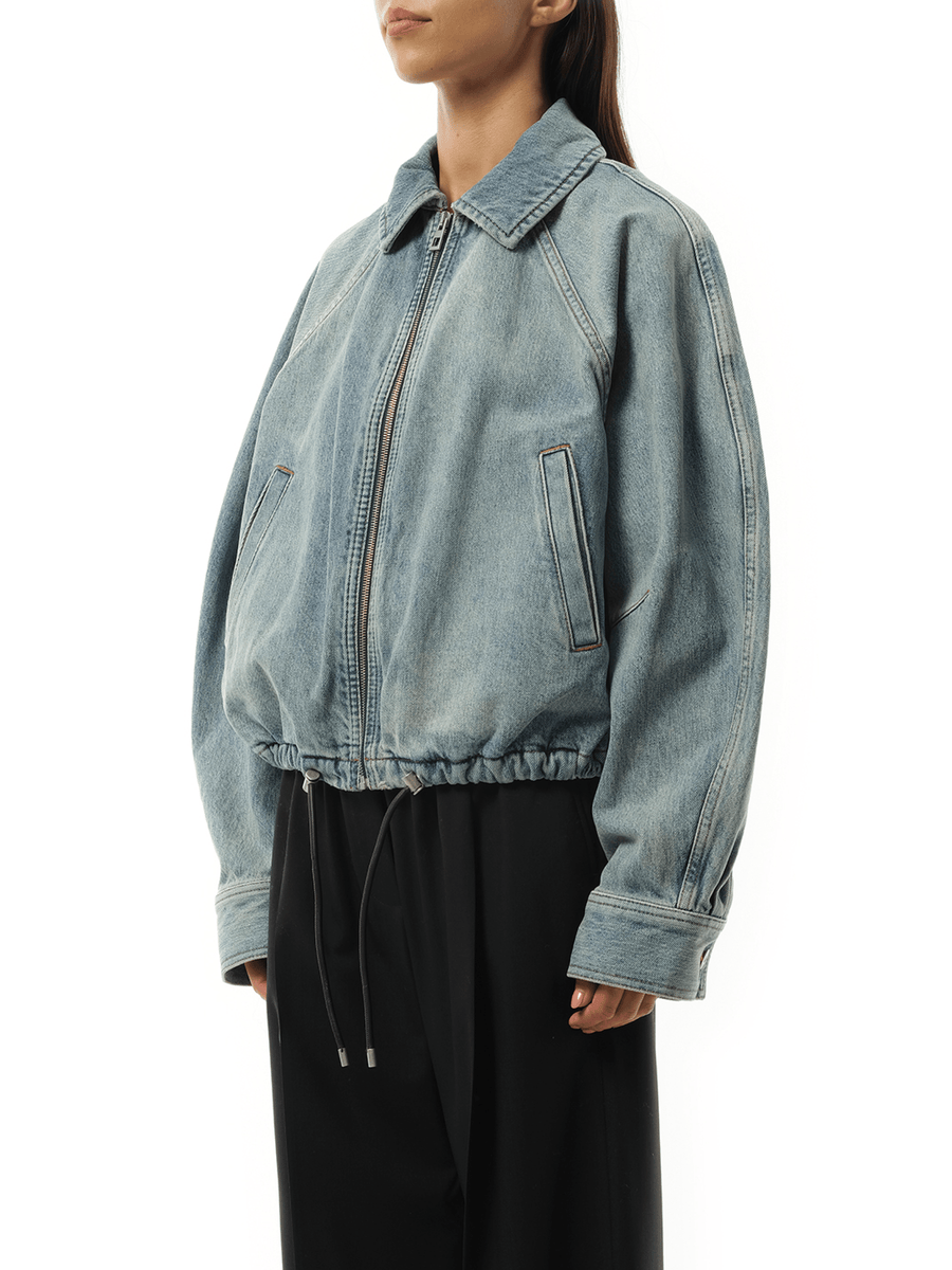 Loewe Balloon Jacket in Washed Denim