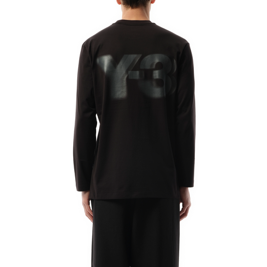 Logo Long Sleeve T-Shirt in Black