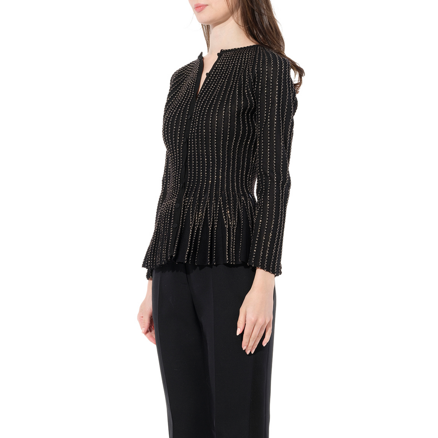 Alexander Mcqueen Cardigan in Black