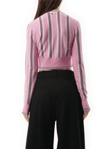 Le Cardigan Spiaggia in Pink/Multicolour