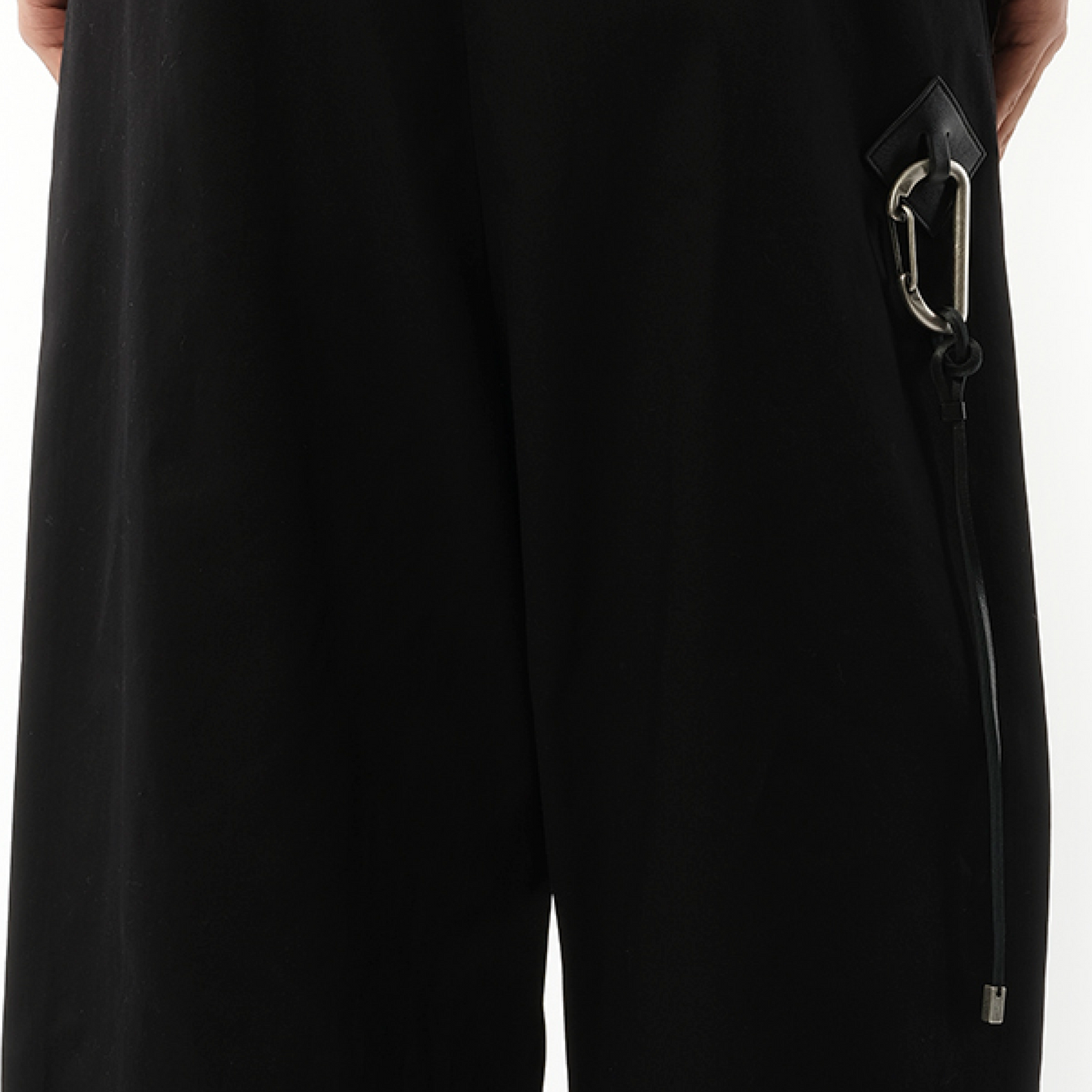 Low Crotch Trouser in Black