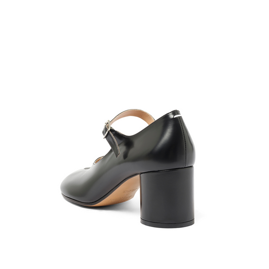 Tabi Mary Jane 60cm Heel in Black