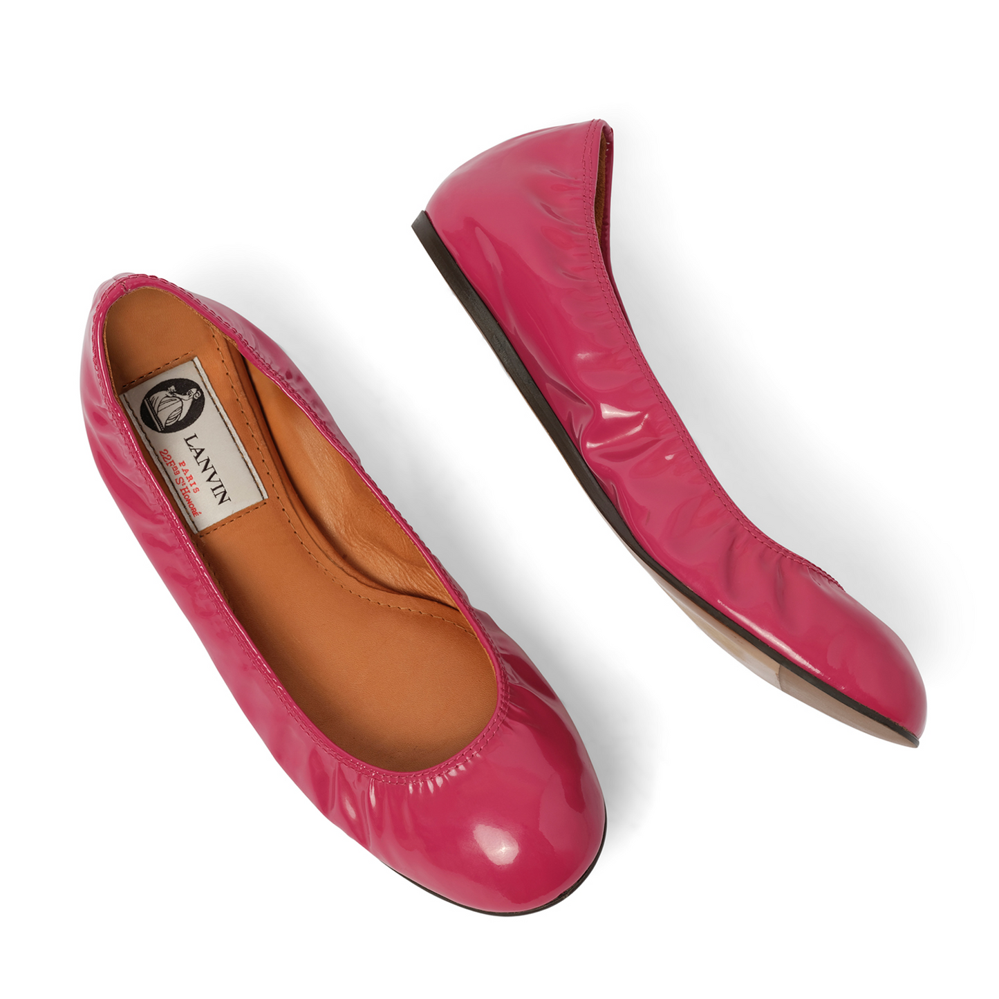 Ballet Flat in Fushia